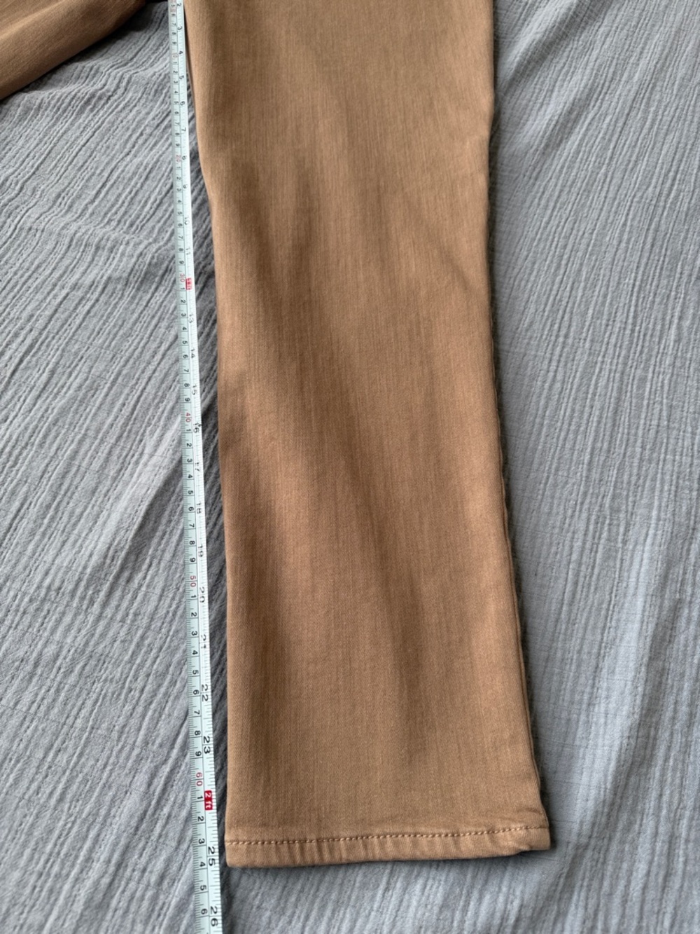 Chico's Ankle Jeans in Camel Brown - Picture 8 of 9